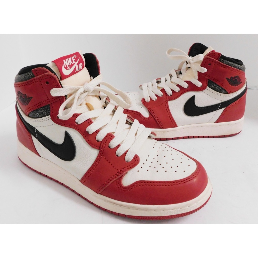 Sz 6.5y = 8 Women Nike Jordan 1 Retro High GS Lost and Found Sneakers FD1437-612